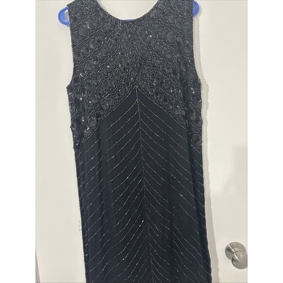 Creative Creations 100% Silk Dress Beads & Sequins Beautiful Medium - Picture 15 of 16